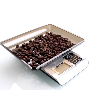 YAMI吧台电子秤/食品秤/手冲咖啡计量称台秤3kg/0.1g附电池 包邮