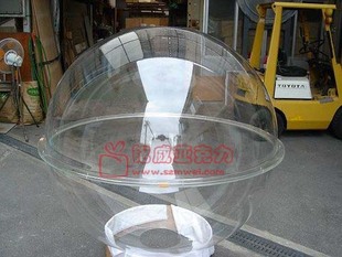 亚克力圆球灯罩 太空球有机玻璃空心球 展示透明半球悬挂球形定制