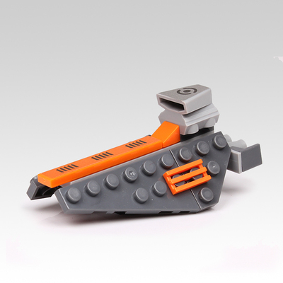 儿童益智力开发星钻式拼装积木玩具塑料拼插星际巡航太空飞船系列