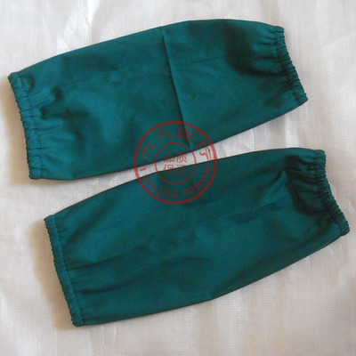 医用手术套袖 袖套 纯棉墨绿纱卡 用于医疗、美容机构，一副装
