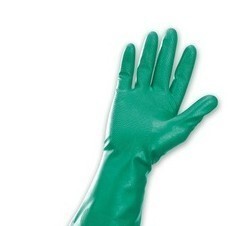 金佰利 JACKSON SAFETY G80绿色丁腈防化手套 耐酸碱手套化学手套