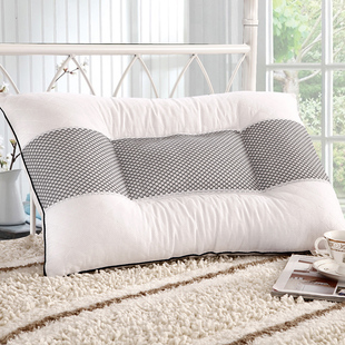 简静 床上用品全棉蚕砂枕舒适枕芯亲肤助眠单人保健枕头正品特价