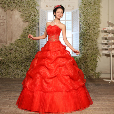 2012新款 苏州婚纱礼服 韩版公主新娘结婚热卖抹胸齐婚纱秒杀