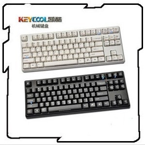 【总代】keycool凯酷87 84全无冲背光机械键盘 HERO87