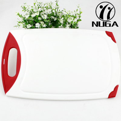 NUGA 双色抗菌 菜板 砧板 食品级PP/TPE+抗菌添加剂 陶瓷刀 专用