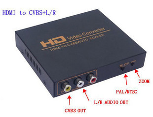高清HDMI转AV/CVBS音视频转换器(同三维T760)