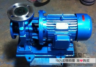 上海品牌 卧式管道泵不锈钢304化工泵ISWH80-100 口径80mm 380V