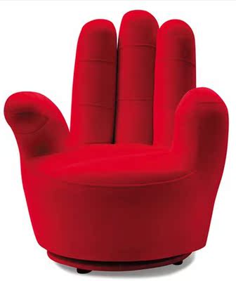 懒人五指沙发 创意休闲椅 个性单人手指沙发 可旋转手掌单人沙发