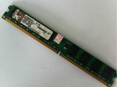 金士顿 原装 2G DDR2 800台式机内存条KVR800D2N6/2G-sp 正品联保