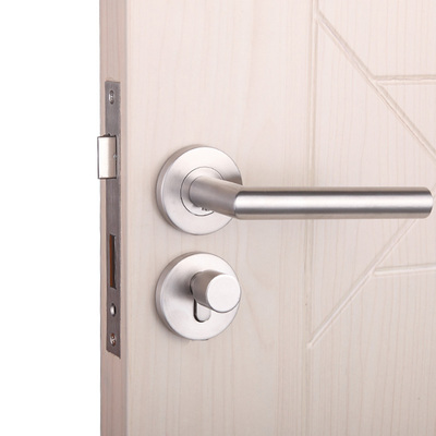 304不锈钢分体锁具室内门锁 特价套装卧室酒店实木门欧式房门锁
