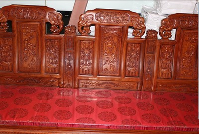 亿鼎家私新品厂家定做中式明清古典红木家具沙发布艺坐垫椅垫包邮