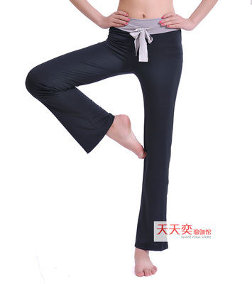 莫代尔瑜伽裤 牛奶丝瑜珈裤修身薄款长裤女裤韩版舞裤广场舞蹈裤
