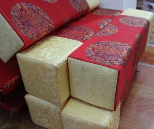 亿鼎家私促销新品定做中式现代明清古典红木家具扶手罗汉床靠垫