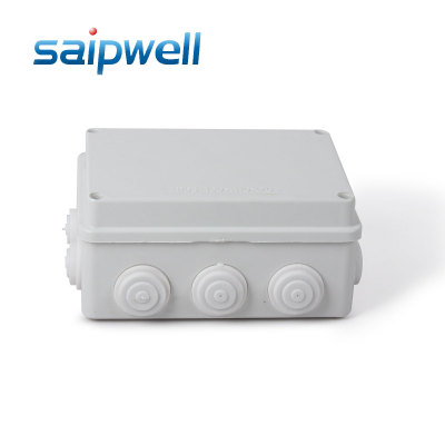 saipwell 防水接线盒 带预留孔橡皮塞 150*110*70mm 经济型分线盒