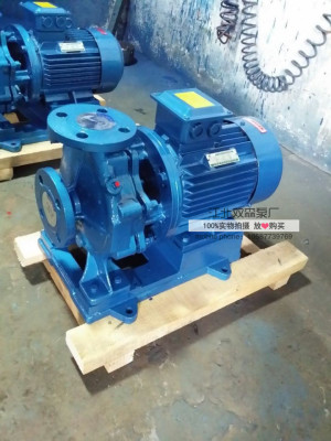 上海品牌 卧式管道泵水泵管道离心泵ISW80-100 口径80mm 380V