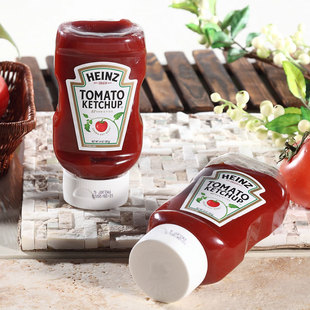 美国原装进口 亨氏番茄调味酱397g 瓶装挤压番茄酱调料 特价