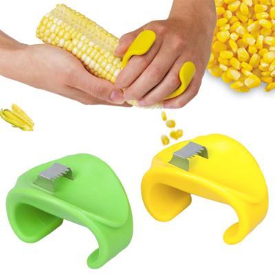创意指环式剥玉米器手动玉米刨脱粒器刮玉米器剥离器削粒器分离器