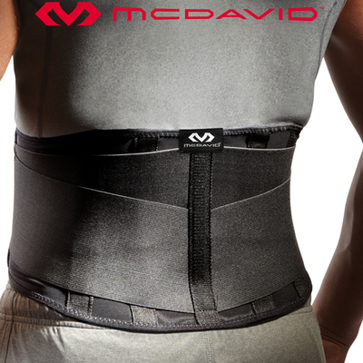 【防伪正品】美国McDavid迈克达威轻便透气运动护腰带495R