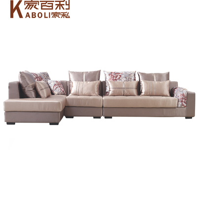 简约后现代家具紫色3人沙发单人组合配抱枕靠枕 赖人沙发面料特价