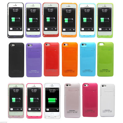 External Battery Backup Charger Case Power Bank iPhone 5 5s