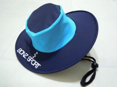 香港BONZ新品童帽 儿童防晒帽子 男童女童防紫外线帽沙滩帽 UPF50
