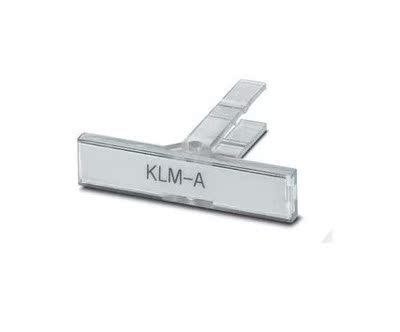 欧式接线KLM-A UK系列接线端子板标记牌端子插标签支架夹标牌座