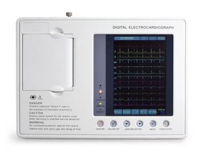 彩屏三导心电图数字自动分析带诊断结果心电图机EG-3B  PIUS