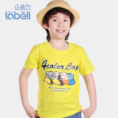 小学生夏装韩版儿童中童大童男童装纯棉短袖T恤衫上衣服装少年装