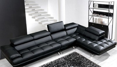 爱尔帝曼头层牛皮转角沙发 真皮客厅沙发 中厚皮质 客厅组合沙发