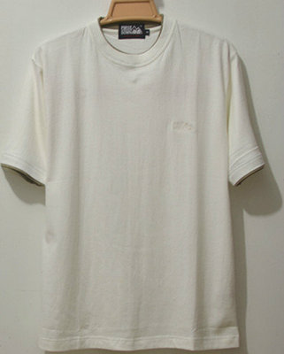 外贸原单2014夏季新品男装T恤纯棉纯色复圆领白色男士短袖T恤