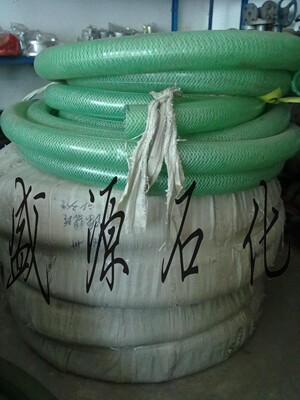 3寸绿色钢丝纤维耐低温耐油静电软管  化工耐酸碱软管 加油机配件