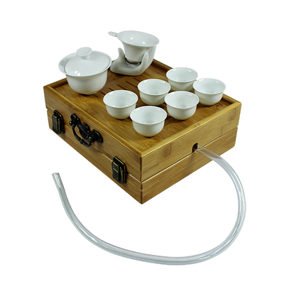 茗匠竹茶盘茶具茶盘套装茶台茶海茶道排水旅行盒便携式茶盘　包邮