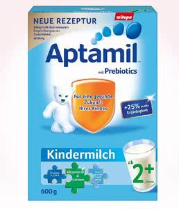 一箱免邮 德国 爱他美Aptamil2+(2-8岁) 儿童成长配方奶粉600克