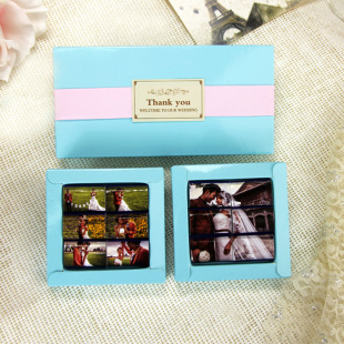 婚庆喜糖成品高端定制创意礼盒结婚照 欧式糖果特价包邮 含巧克力