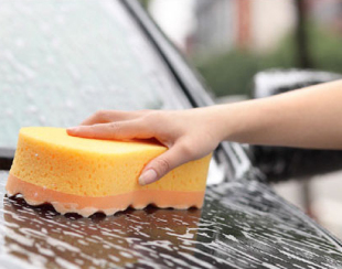 洗车海绵特大号清洗清洁蜂窝珊瑚擦车海绵汽车用品洗车工具打蜡