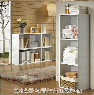 包邮特价新款韩式家具书柜书架书橱储物架被橱宜家板式家具儿童