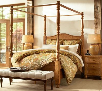 美式乡村家具 实木床 格调木坊 实木家具 美式家具 床