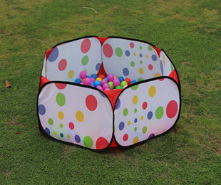 包邮折叠式儿童玩具海洋球池超大宝宝波波球池游戏池围栏送海洋球