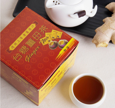 台糖姜母茶台湾进口百年品牌黑糖老姜汤包邮240g红糖姜茶姜汁红糖