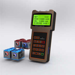 手持式超声波流量计；外夹便携式；液体流量计；ESION易辰仪表。
