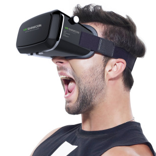 新款VR SHINECON千幻魔镜 手机3D眼镜虚拟现实3D 头盔 现货秒发