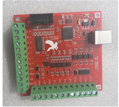 超能型USB接口MACH3运动控制卡_飞雕卡_雕刻机控制_接口板CNC