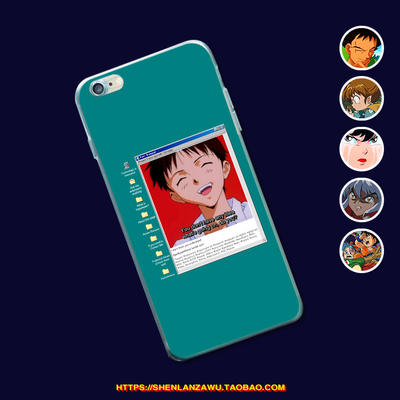 【深蓝杂物】tumblr漫iphone6手机壳 苹果6plus保护套外壳5s/5