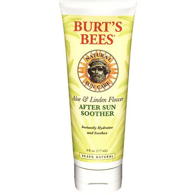 夏日热卖美国正品Burt'sBees小蜜蜂芦荟晒后舒缓保湿乳177ml