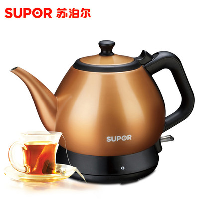 Supor/苏泊尔 SWF08K3-150电热水壶不锈钢自动断电 烧水壶