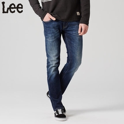 2016秋冬季款 Lee正品代购 男士时尚修身小脚牛仔裤LMS706Z021HL