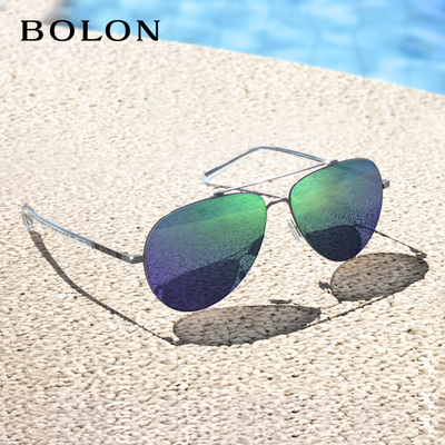 暴龙BOLON2016新款太阳镜男时尚蛤蟆镜高清偏光驾驶镜BL8001