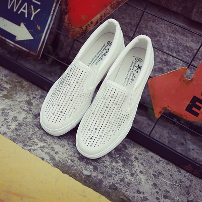 春夏季平底帆布鞋女白色球鞋韩版女学生休闲布鞋平跟小白鞋