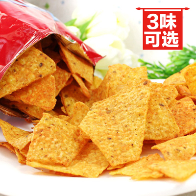 台湾进口食品 doritos多力多滋玉米片零食超浓芝士味/烧烤味65g