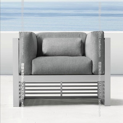 美式铁艺沙发简约现代沙发椅客厅办公室咖啡沙发组合简易沙发loft
